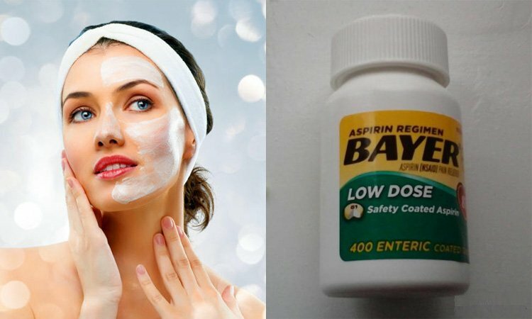 Безупречная кожа с масками из аспирина