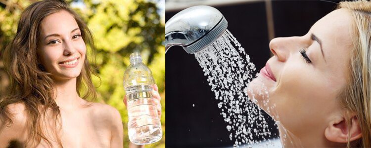 Водный массаж лица